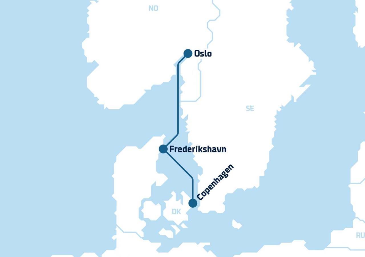 Dfds Ferry - Copenhagen To Oslo Hotel Exterior photo